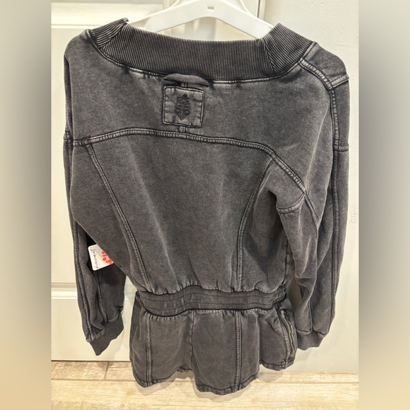 NWT Free People Black Intercept Romper - Picture 3 of 5